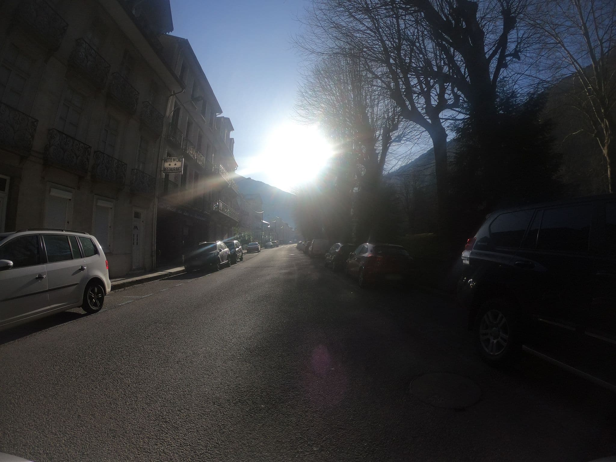 Street view near Hôtel du Lac, Bagnères-de-Luchon — © joostjakob (CC BY-SA · Mapillary)