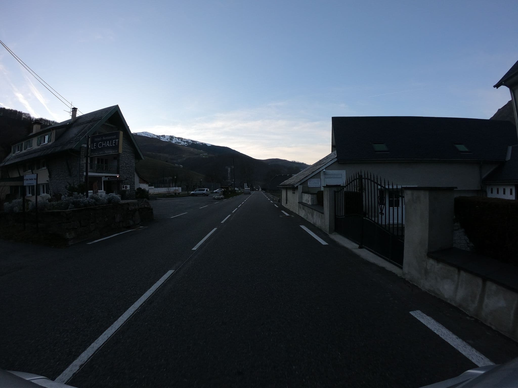 Street view near Hotel Le Châlet, Campan — © joostjakob (CC BY-SA · Mapillary)