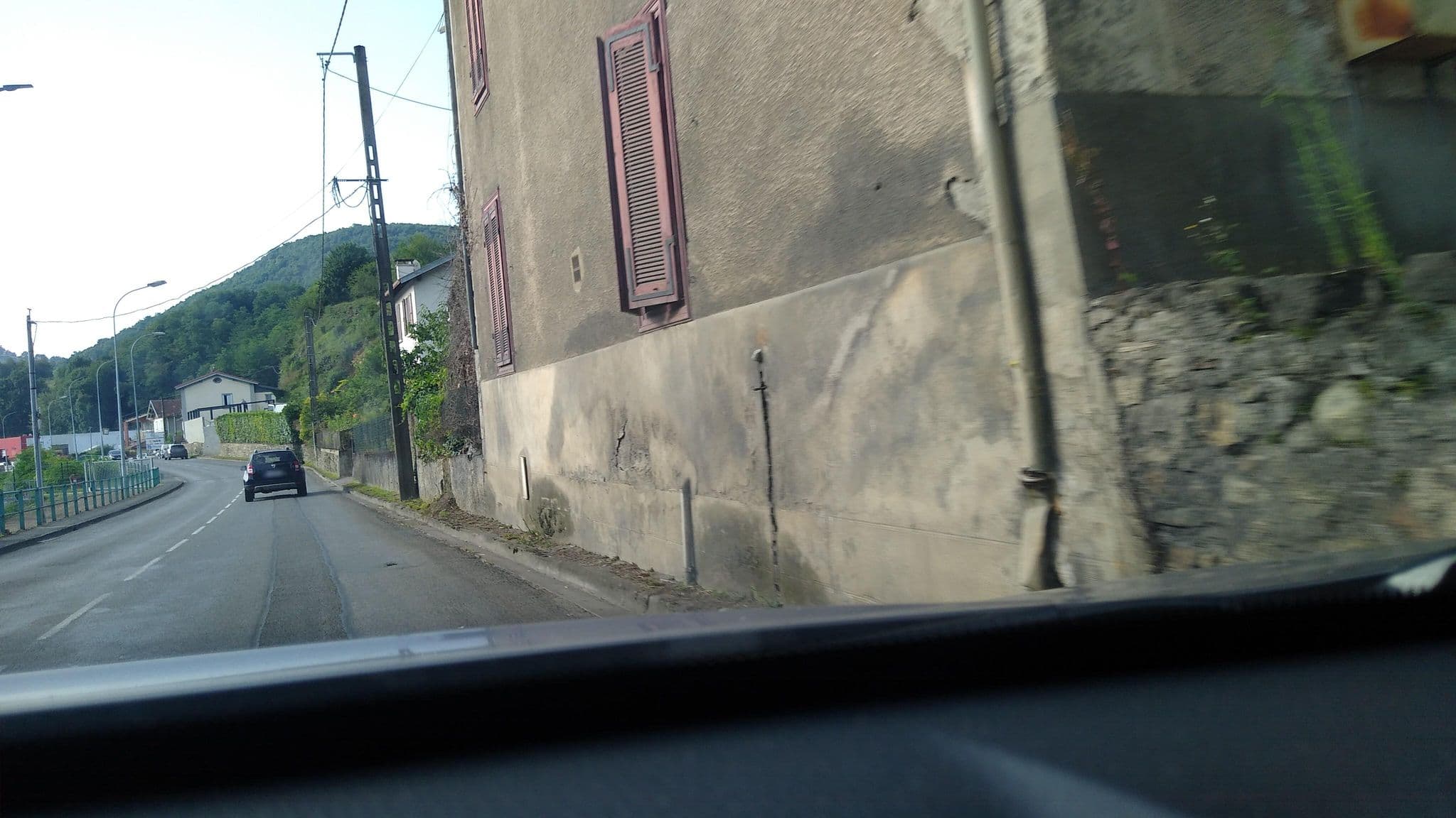Street view near Hostellerie la Rotonde, Saint-Girons — © rhum (CC BY-SA · Mapillary)