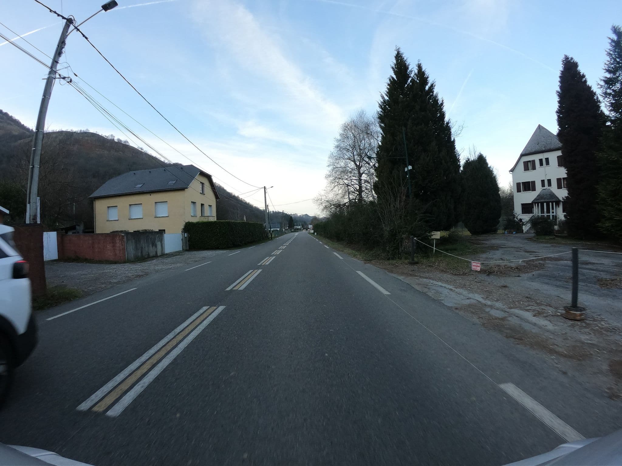 Street view near Hostellerie d'Asté, Gerde — © joostjakob (CC BY-SA · Mapillary)