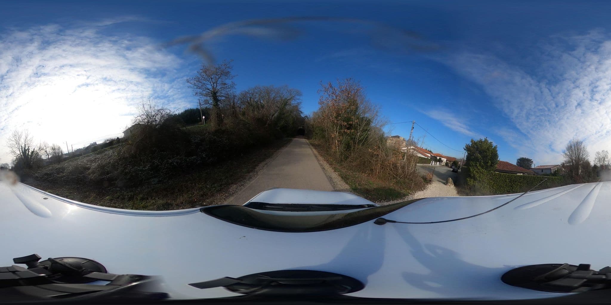 Street view near Lycée Professionnel Régional Jacques de Romas, Nérac — © lmuffato (CC BY-SA · Mapillary)