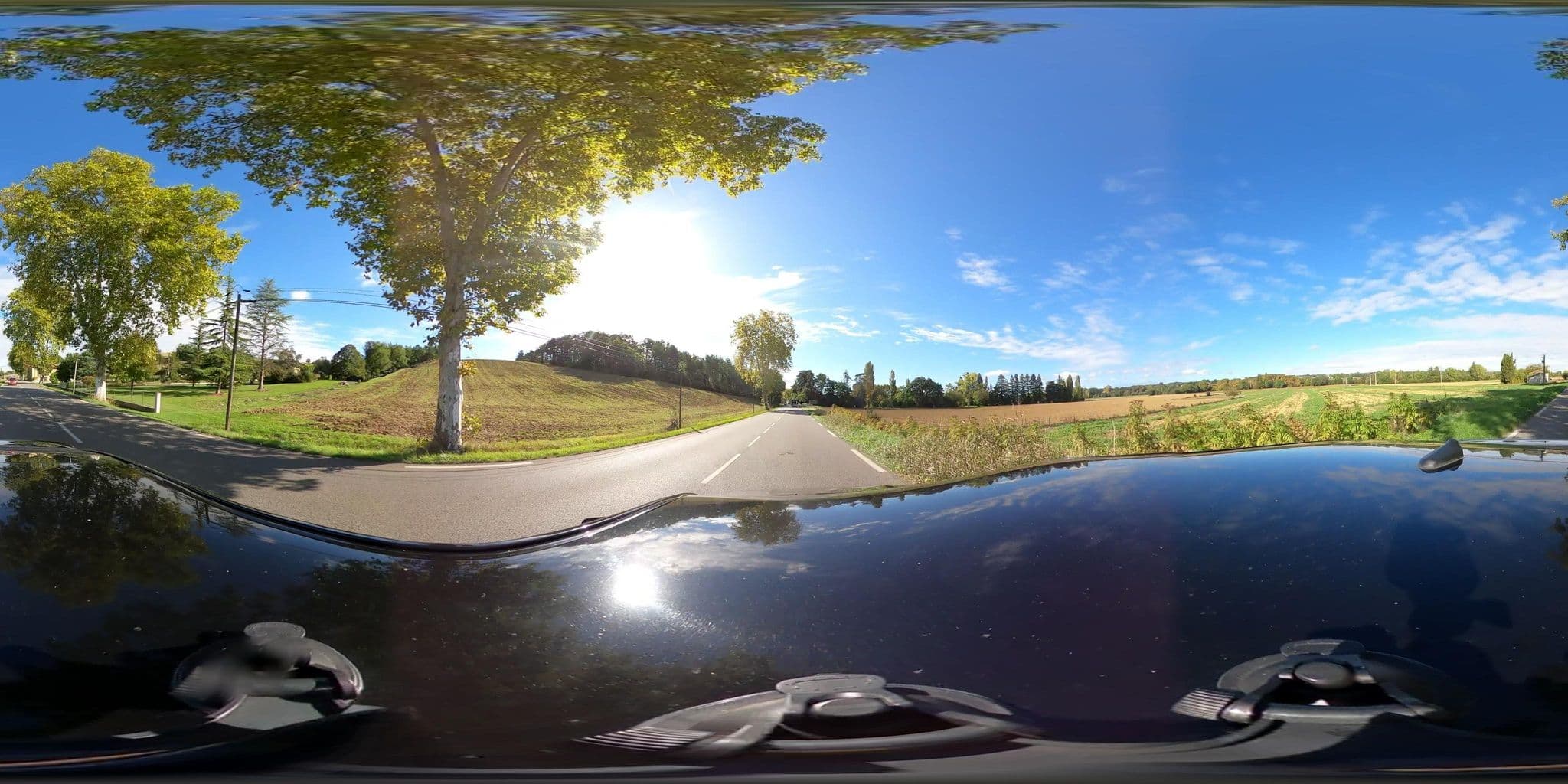 Street view near Au President, Mirande — © tumblecow (CC BY-SA · Mapillary)