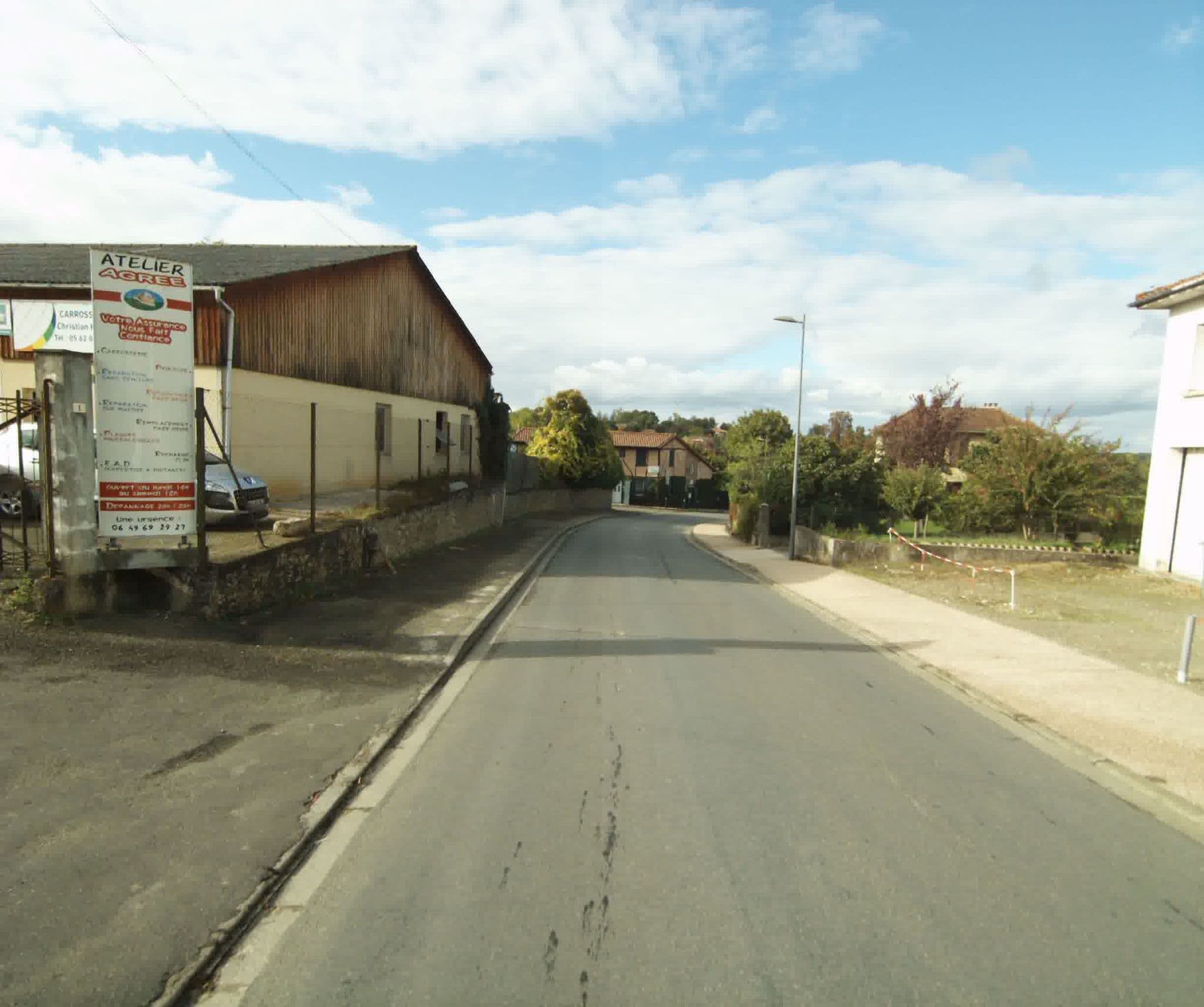 Street view near Au petit Bernerot, Eauze — © sogefi (CC BY-SA · Mapillary)
