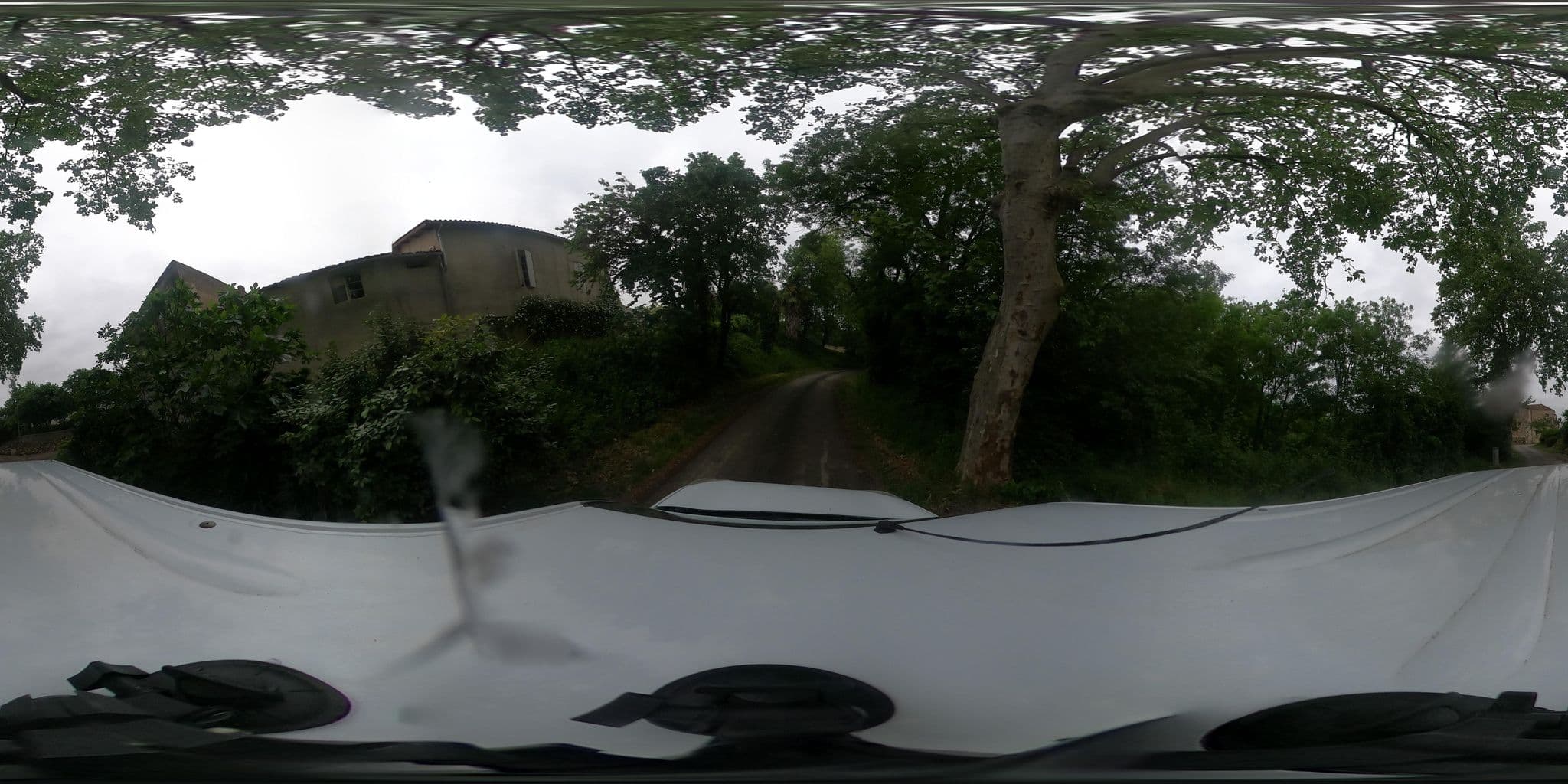 Street view near Château du Fréchou, Mézin — © lmuffato (CC BY-SA · Mapillary)