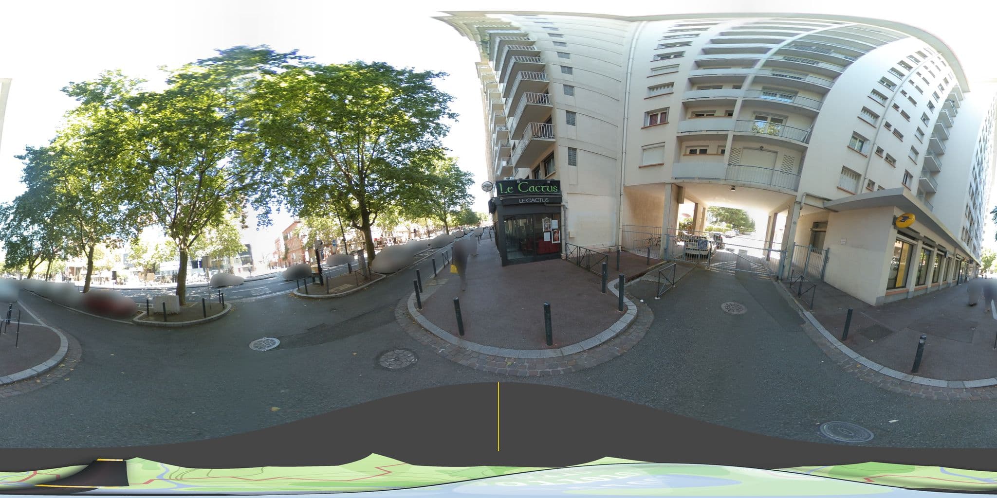 Street view near Sejour a toulouse Compans Métro, Toulouse — © tyndare (CC BY-SA · Mapillary)