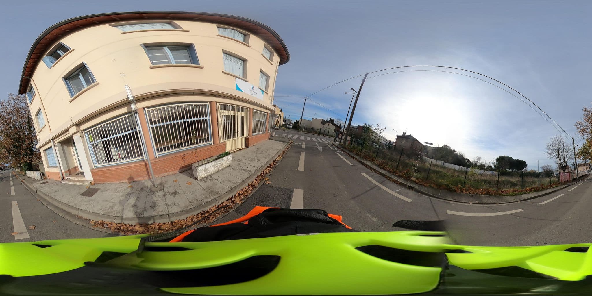 Street view near Hôtel Chez Tony, Aucamville — © iterbg (CC BY-SA · Mapillary)