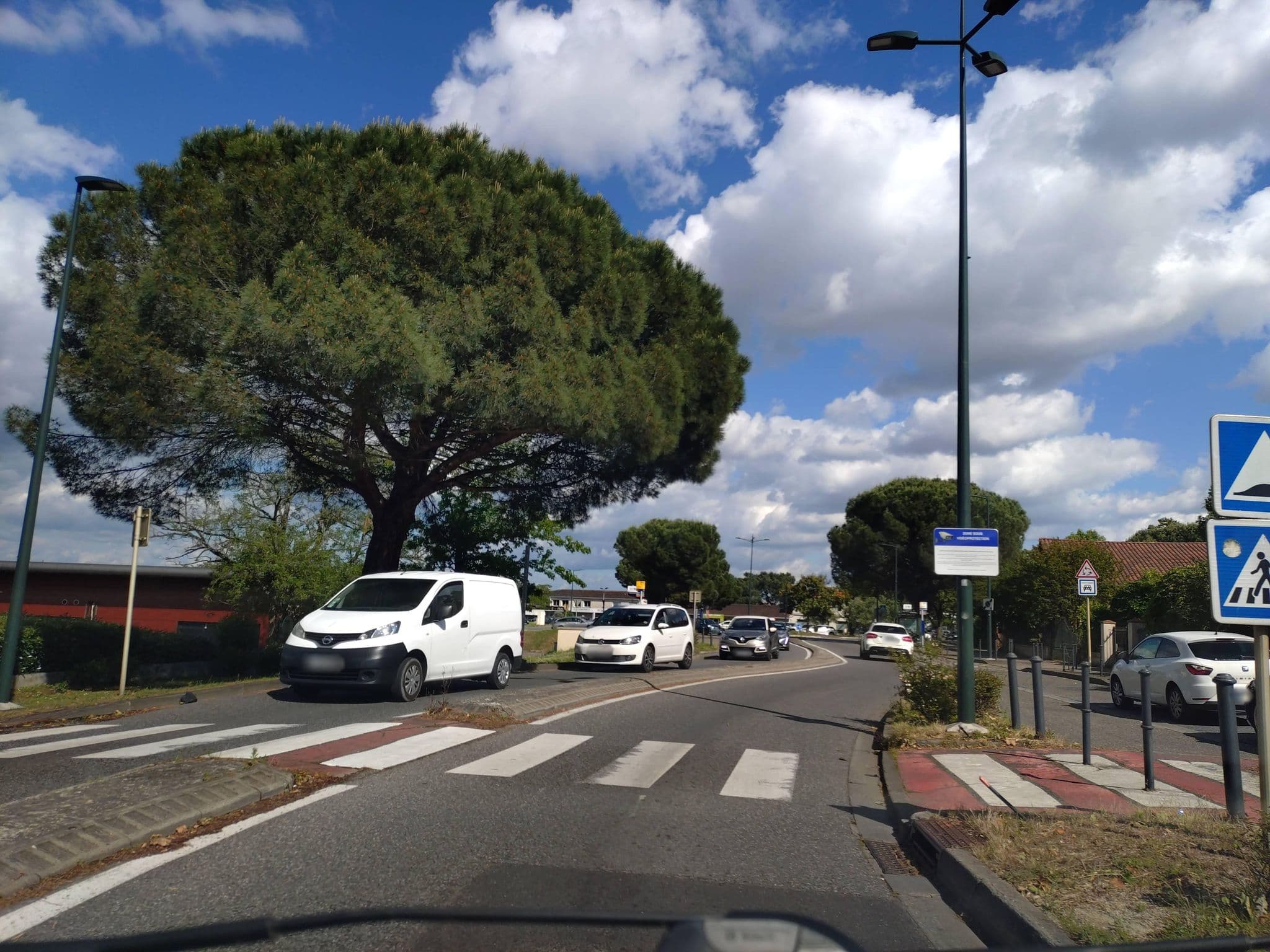 Street view near L'Organdi, Cornebarrieu — © yeelel (CC BY-SA · Mapillary)