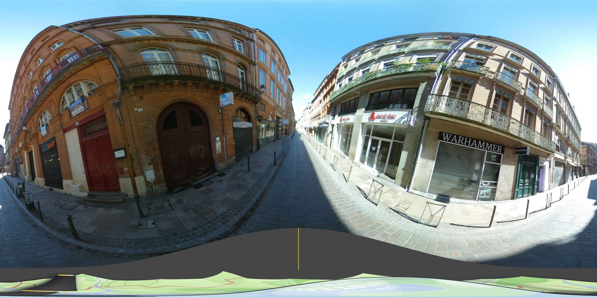 Street view near Ô Briques de Toulouse, Toulouse — © tyndare (CC BY-SA · Mapillary)