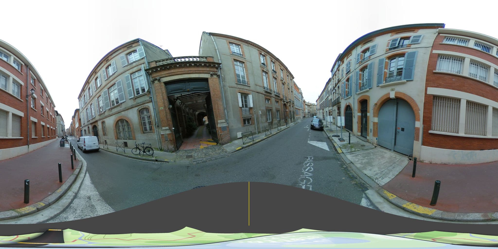 Street view near Atout Carmes, Toulouse — © tyndare (CC BY-SA · Mapillary)