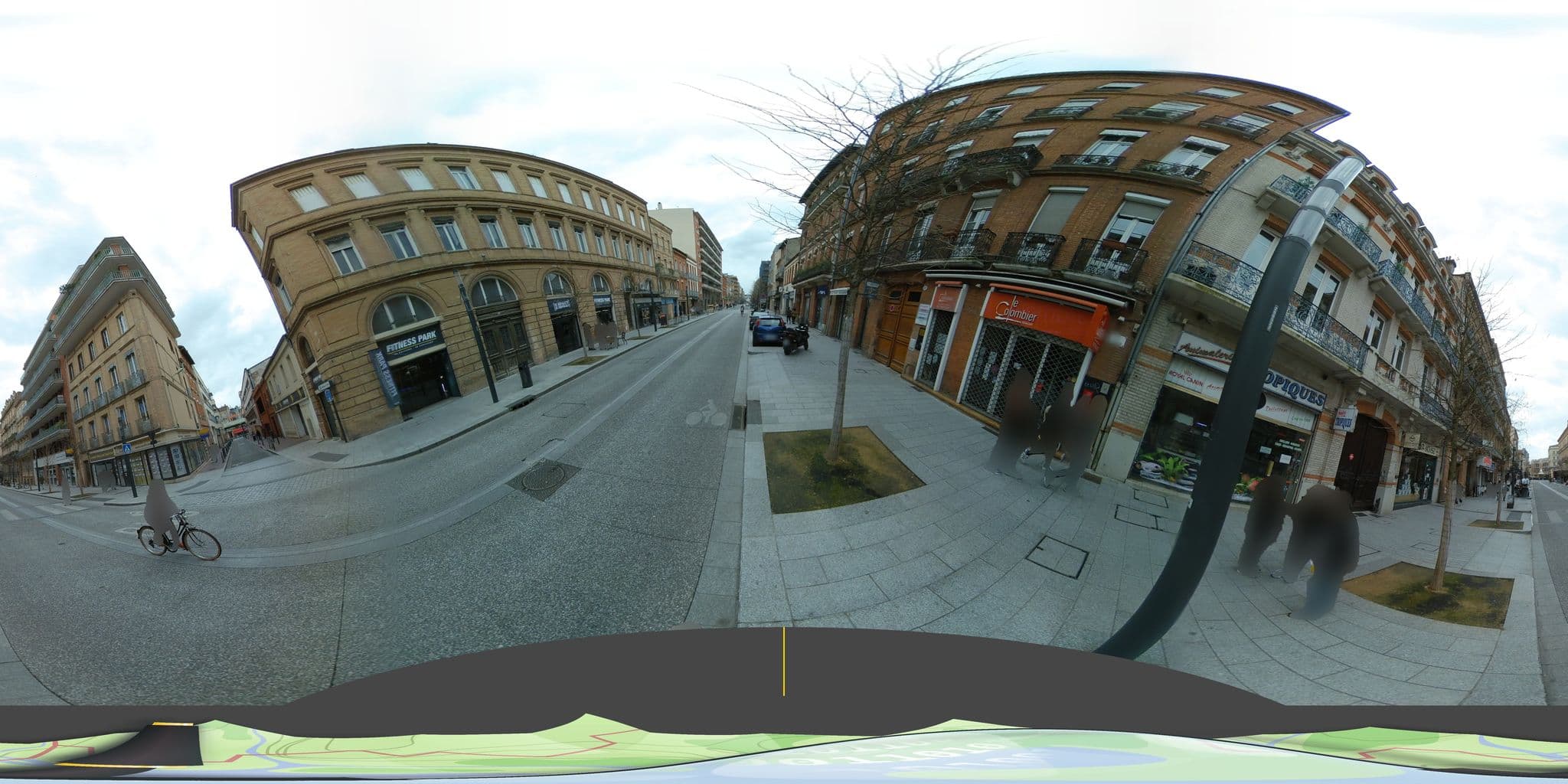 Street view near Relais Départemental des Gîtes de France, Toulouse — © tyndare (CC BY-SA · Mapillary)