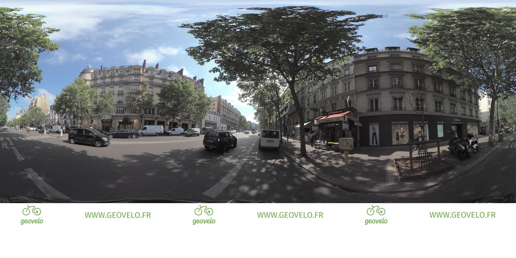 Street view near Maat Etoile, Paris 08 Élysée