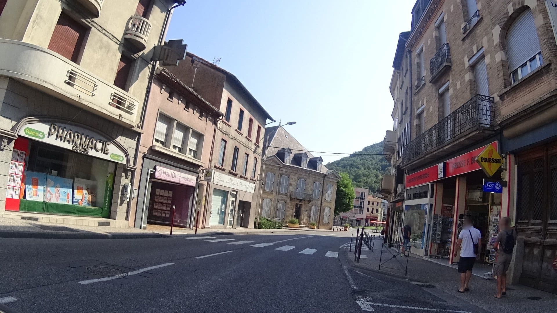 Street view near Chambres d'Hôtes au Café du Théâtre, Lavelanet — © philamos (CC BY-SA · Mapillary)