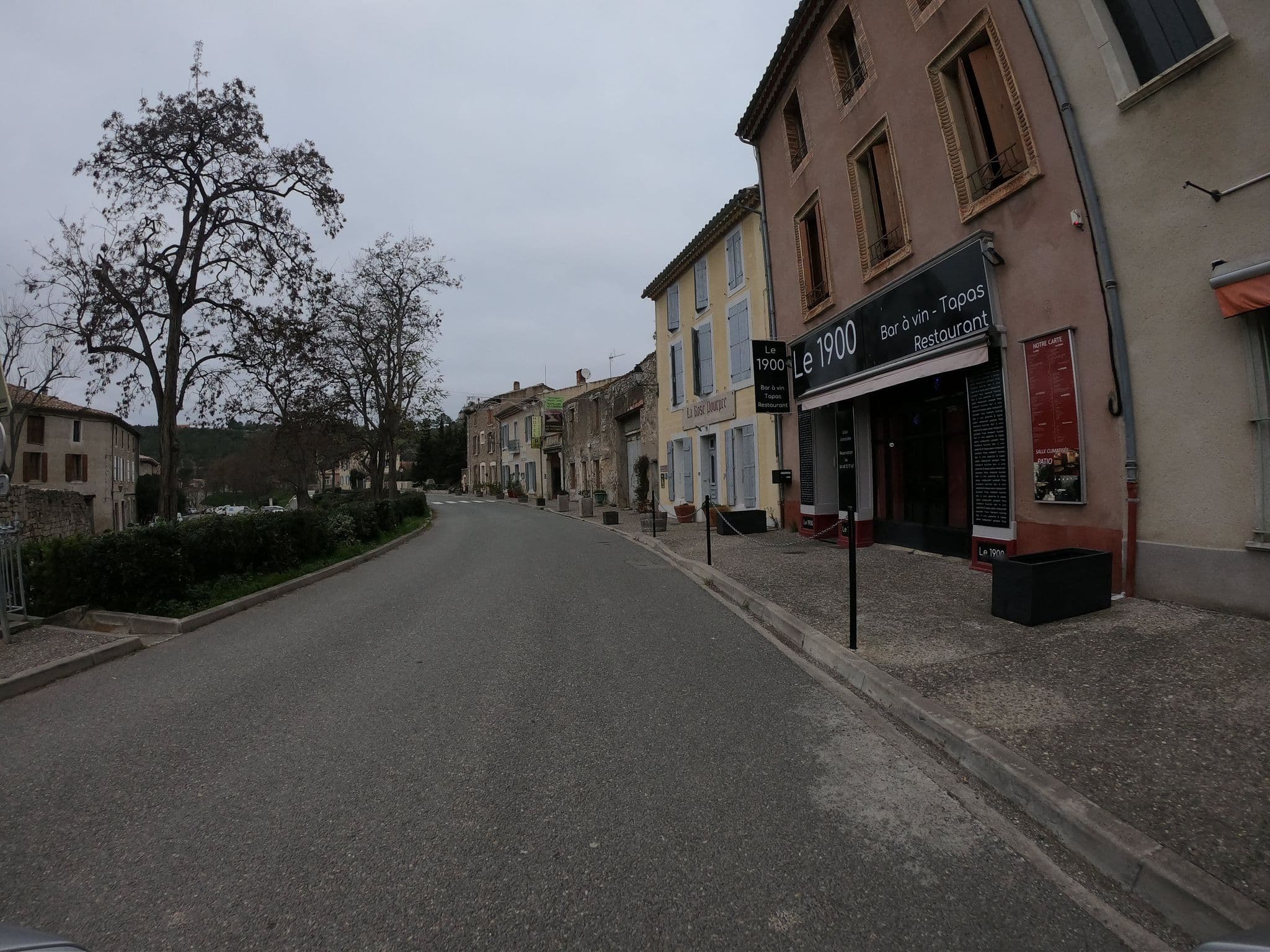 Street view near Hostellerie des Corbières Logis de France, Fabrezan — © joostjakob (CC BY-SA · Mapillary)
