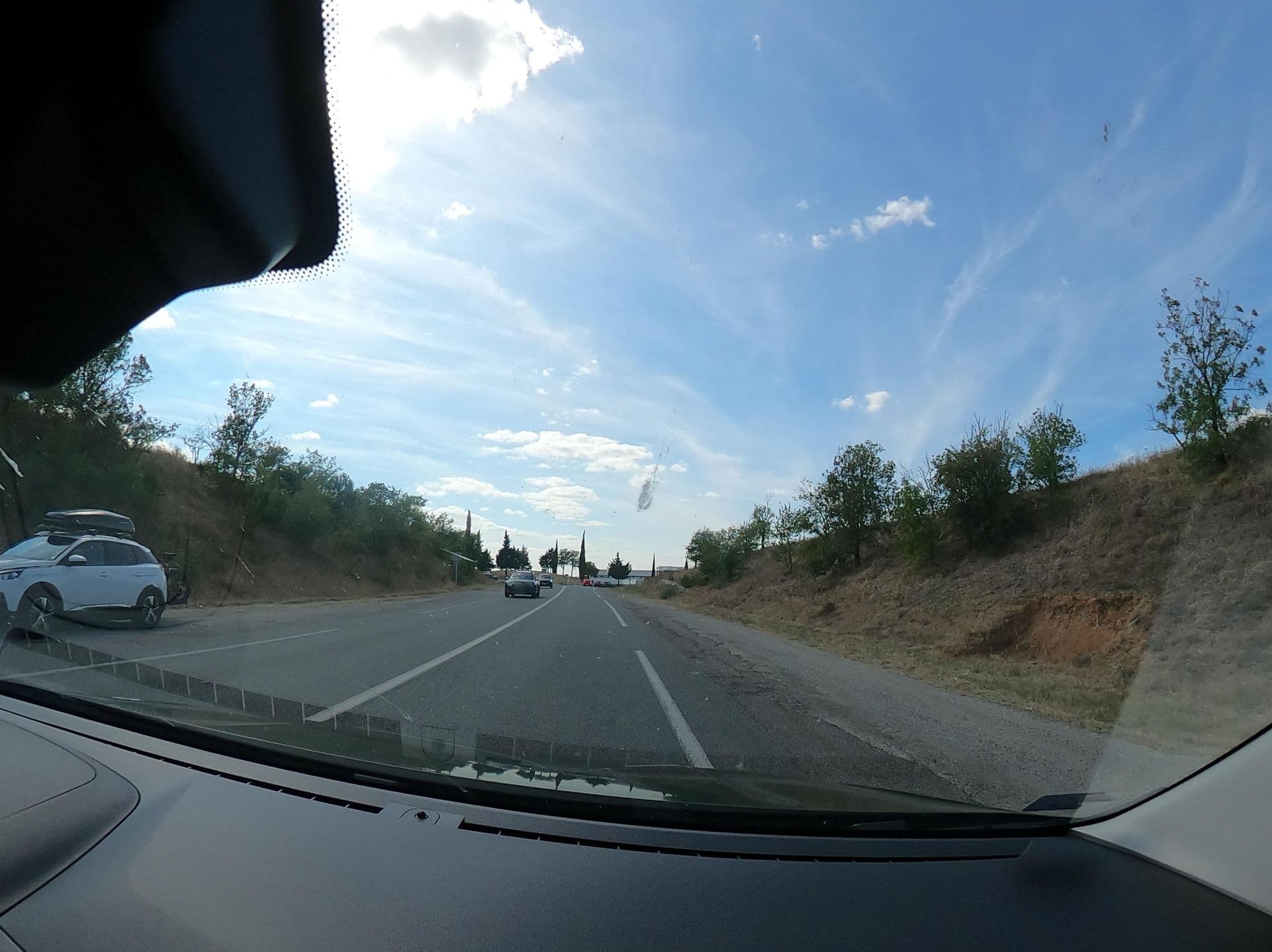 Street view near Cerise Carcassone Nord, Villemoustaussou — © vst (CC BY-SA · Mapillary)