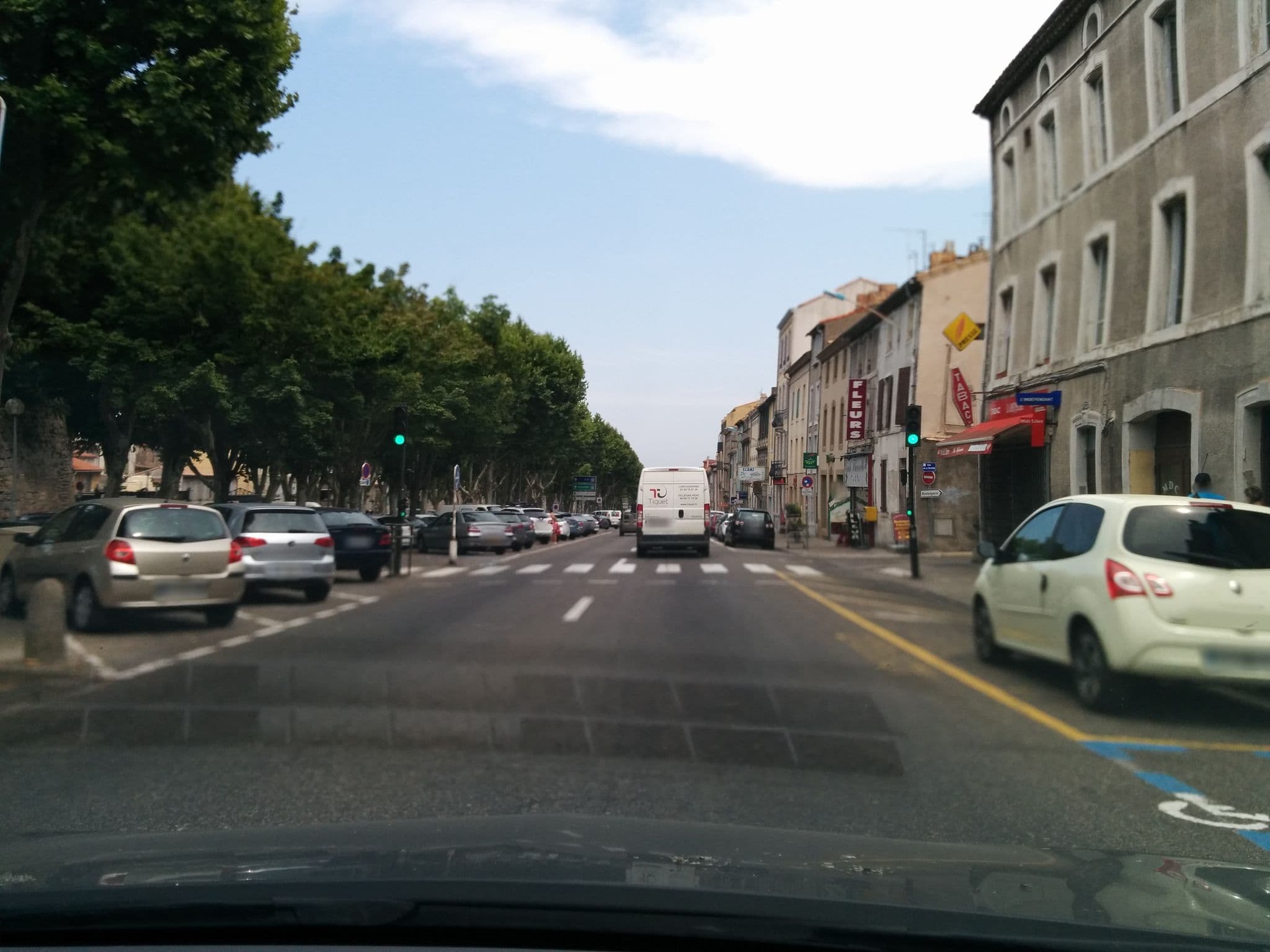 Street view near Maison 1888, Carcassonne — © moktarama (CC BY-SA · Mapillary)