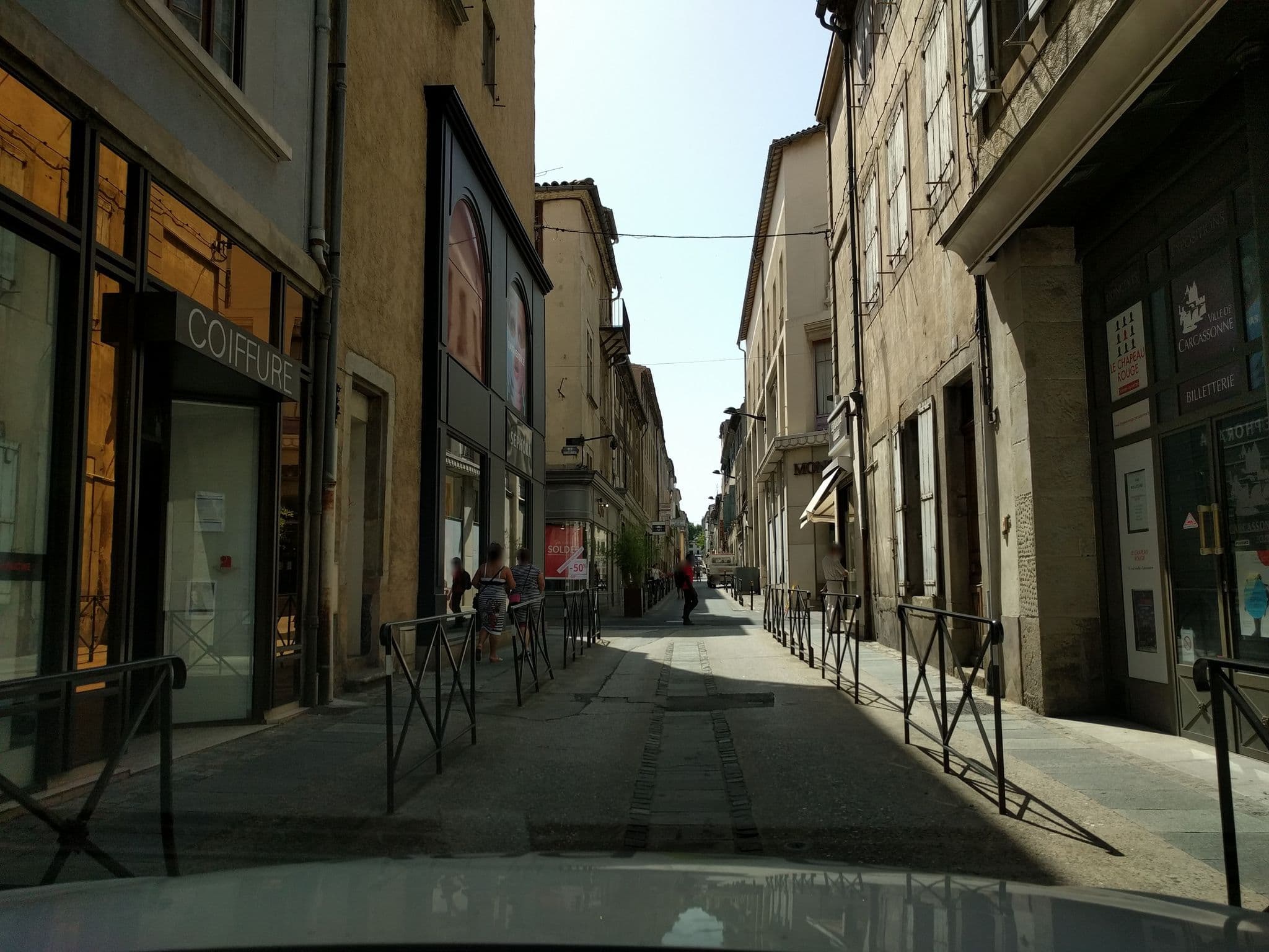 Street view near Chez Georges, Carcassonne — © mappy_sa (CC BY-SA · Mapillary)
