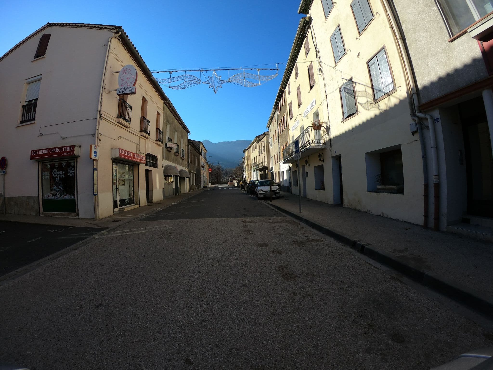 Street view near Echappée Chambre d'Hotes, Quillan — © joostjakob (CC BY-SA · Mapillary)