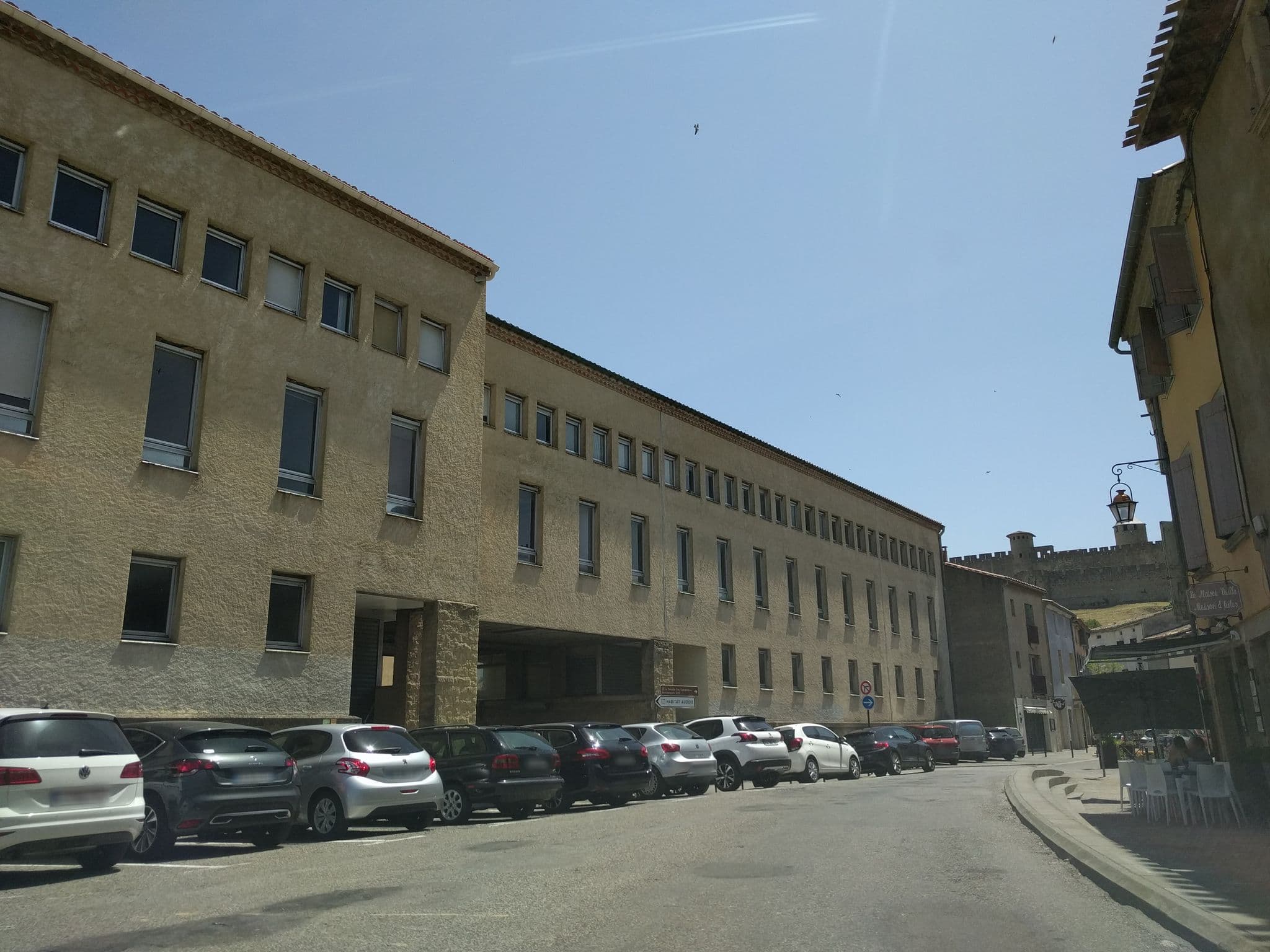 Street view near Gîtes & Maison d'Hôtes la Maison Vieille, Carcassonne — © mappy_sa (CC BY-SA · Mapillary)