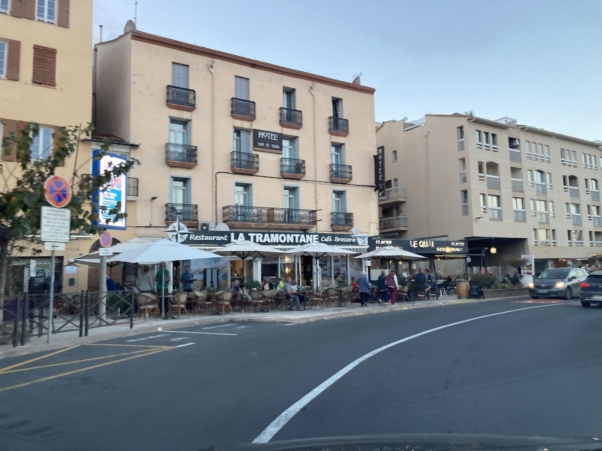 Street view near Hôtel Saint Elme, Portvendres — © fod (CC BY-SA · Mapillary)