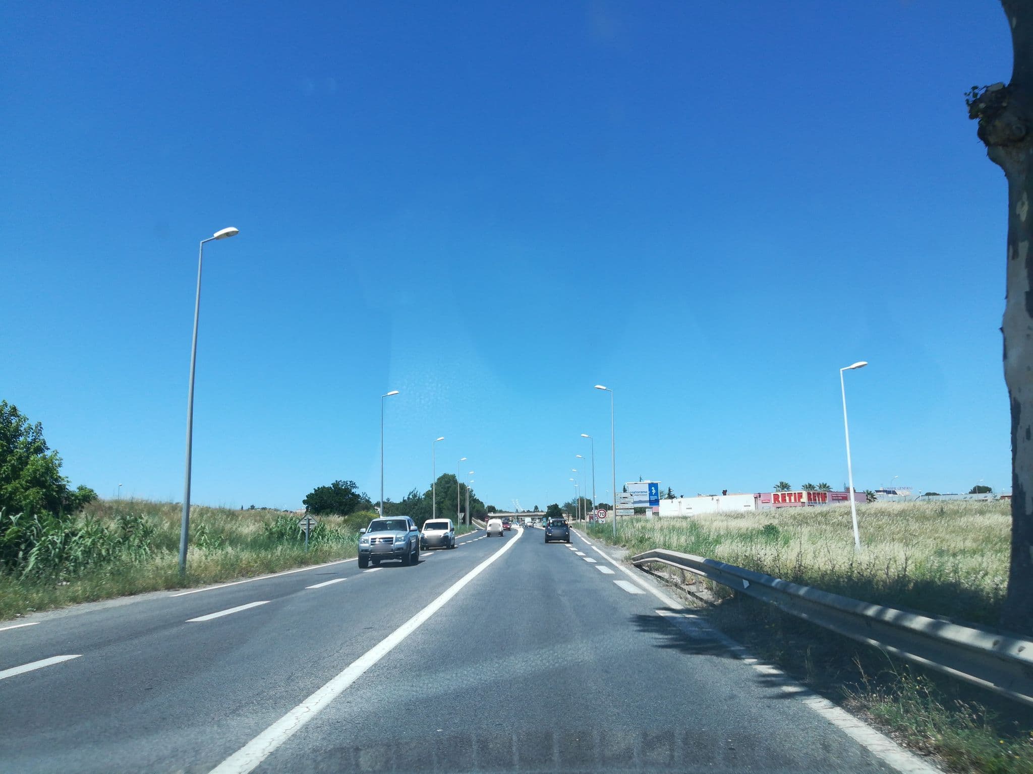 Street view near Hôtel Amarena, Pollestres — © lenaic (CC BY-SA · Mapillary)