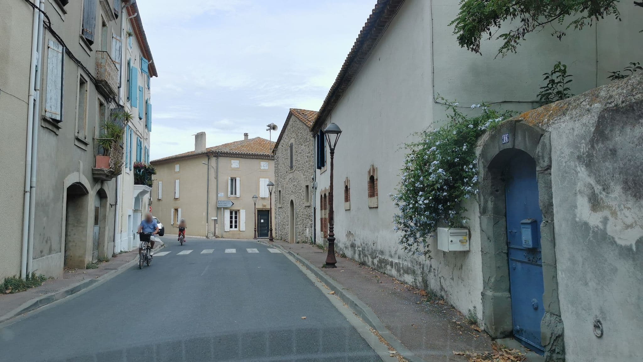Street view near L'Orchidée, Ginestas — © percherie (CC BY-SA · Mapillary)