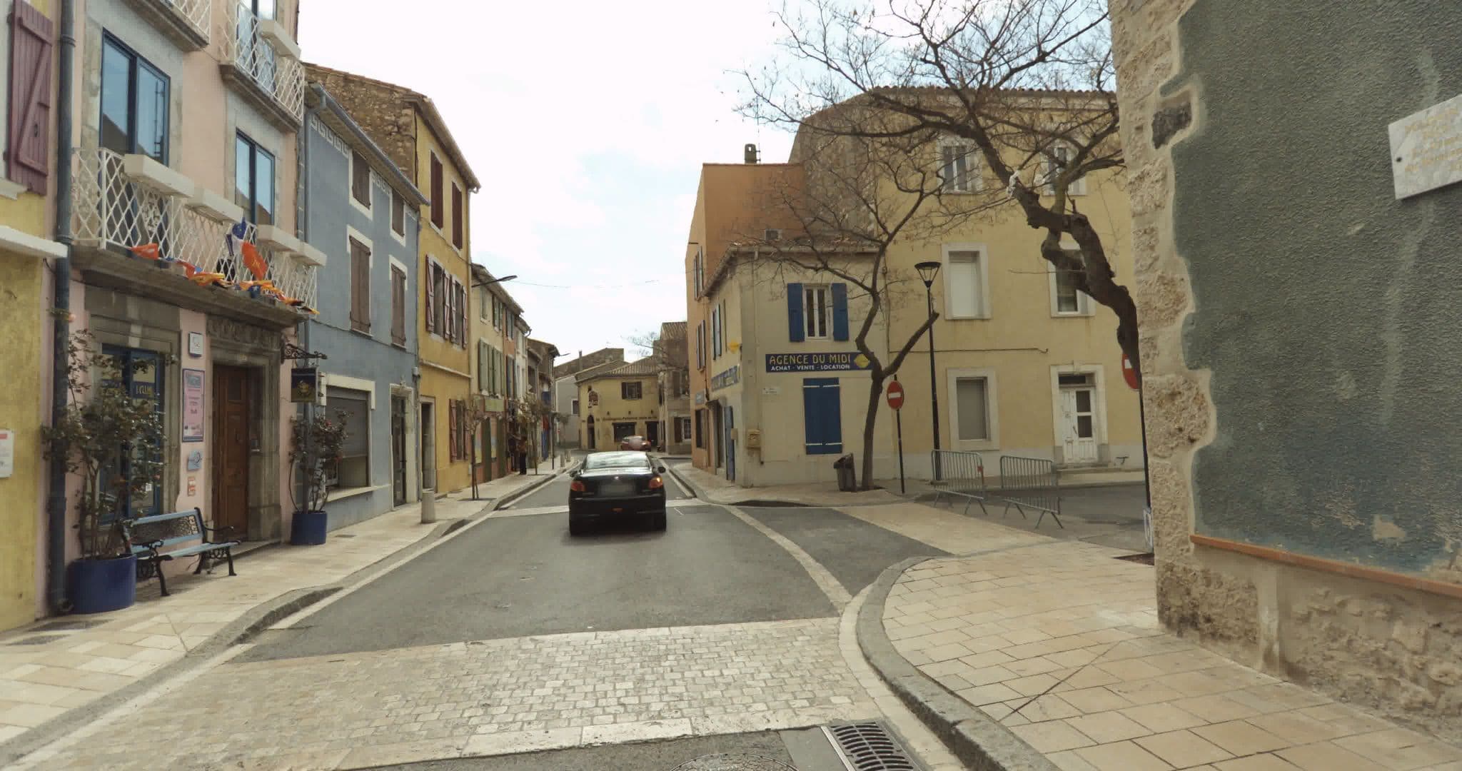 Street view near Hôtel des 2 Golfs, Leucate — © sogefi (CC BY-SA · Mapillary)