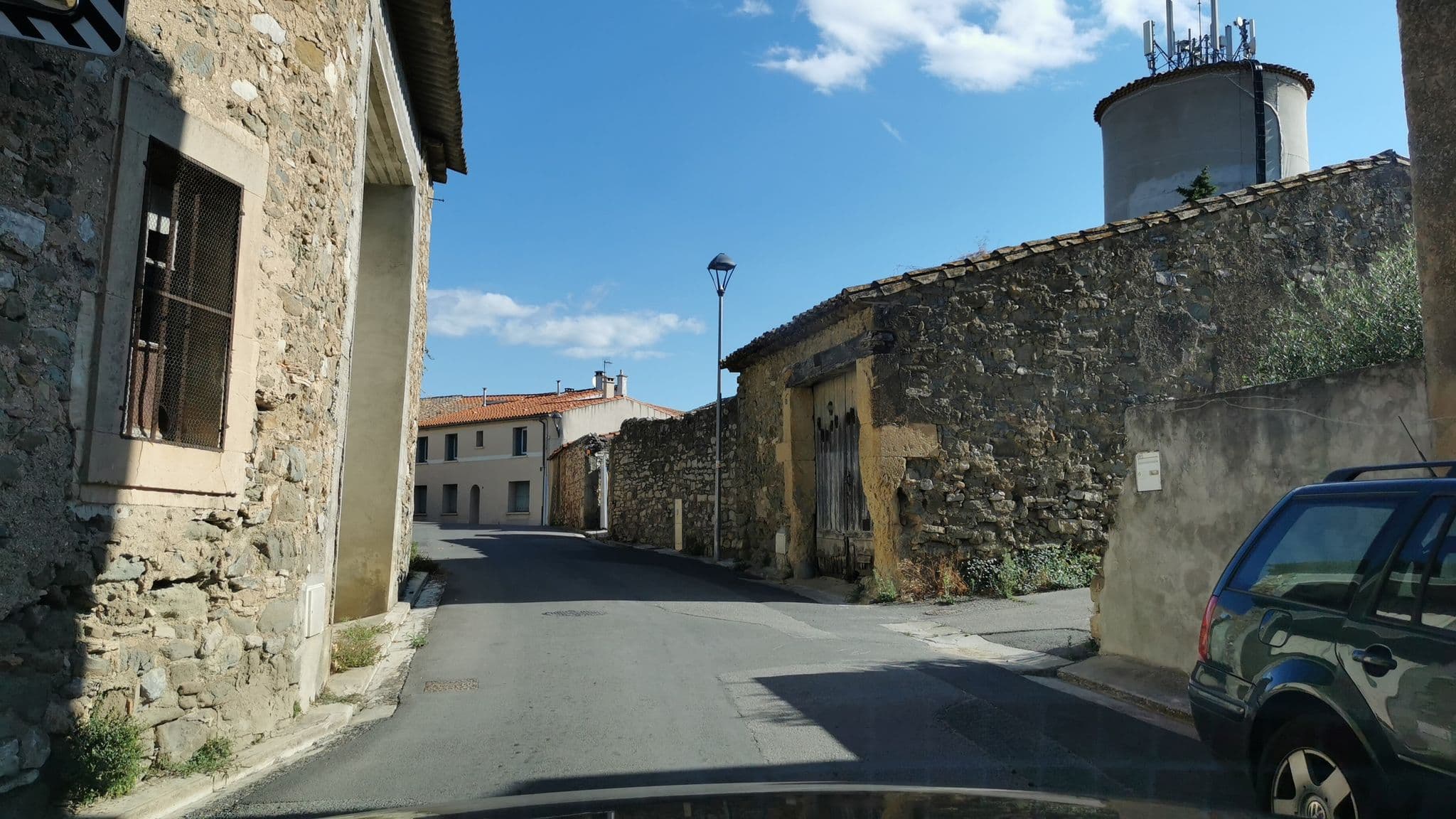 Street view near Tournel gite et chambres d'hôtes, Ginestas — © percherie (CC BY-SA · Mapillary)