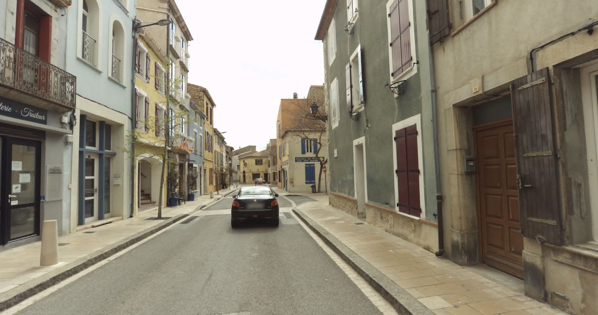 Street view near La Maison Bleue, Leucate — © sogefi (CC BY-SA · Mapillary)