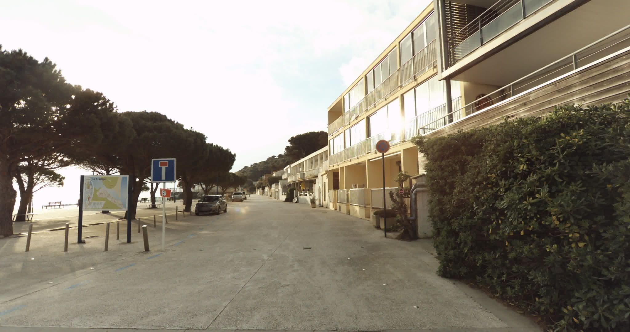 Street view near Hôtel Restaurant Bar de la Plage, Leucate — © sogefi (CC BY-SA · Mapillary)