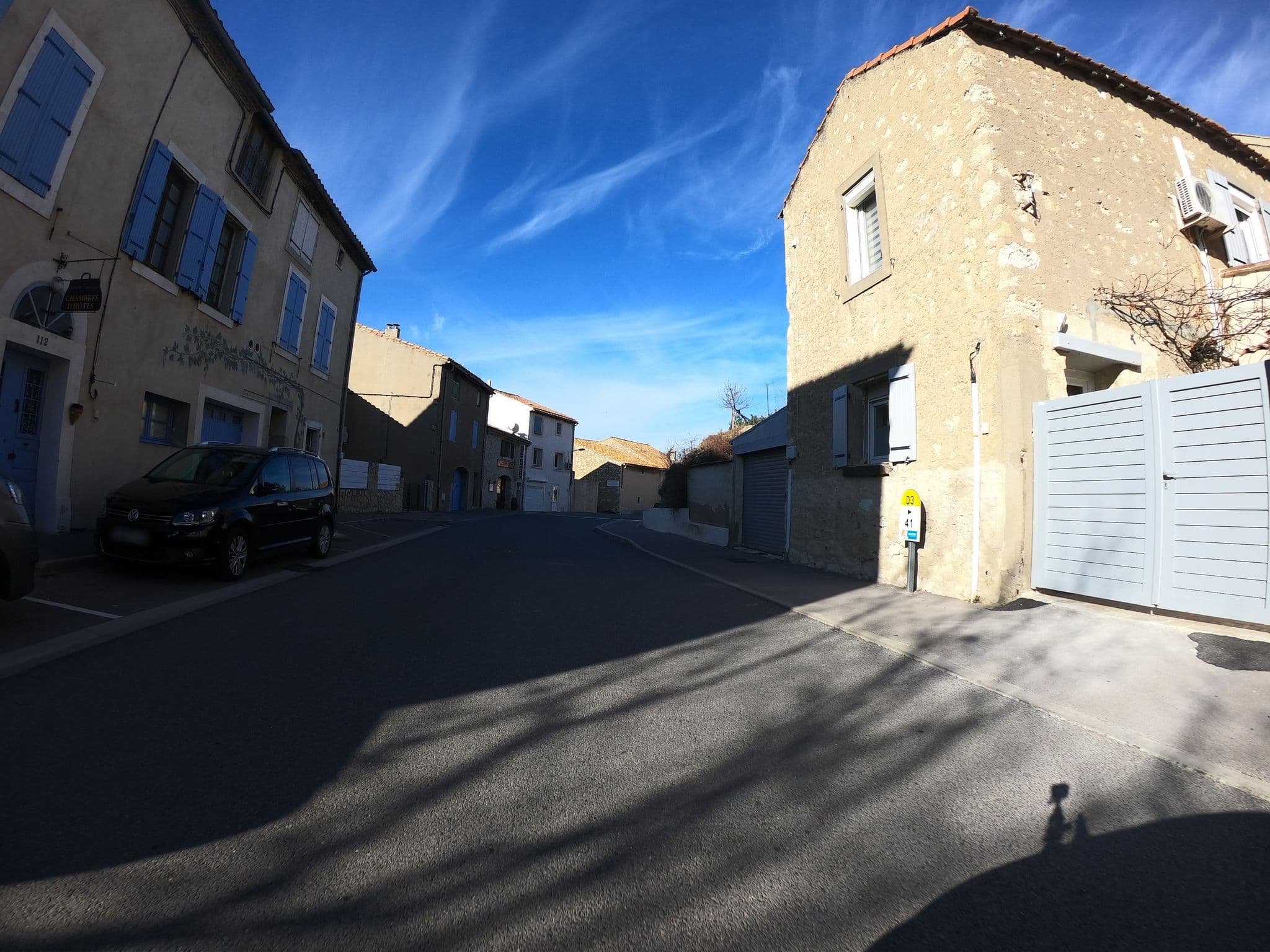 Street view near Relais De Tamaroque, Portel-des-Corbières — © joostjakob (CC BY-SA · Mapillary)