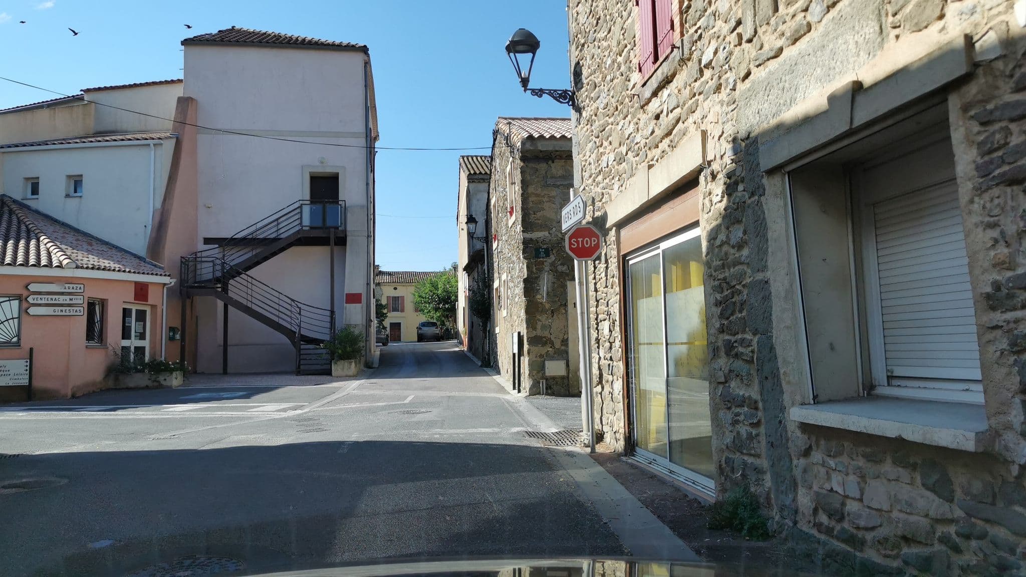 Street view near Le Village chambres d'hôtes de charme, Ginestas — © percherie (CC BY-SA · Mapillary)