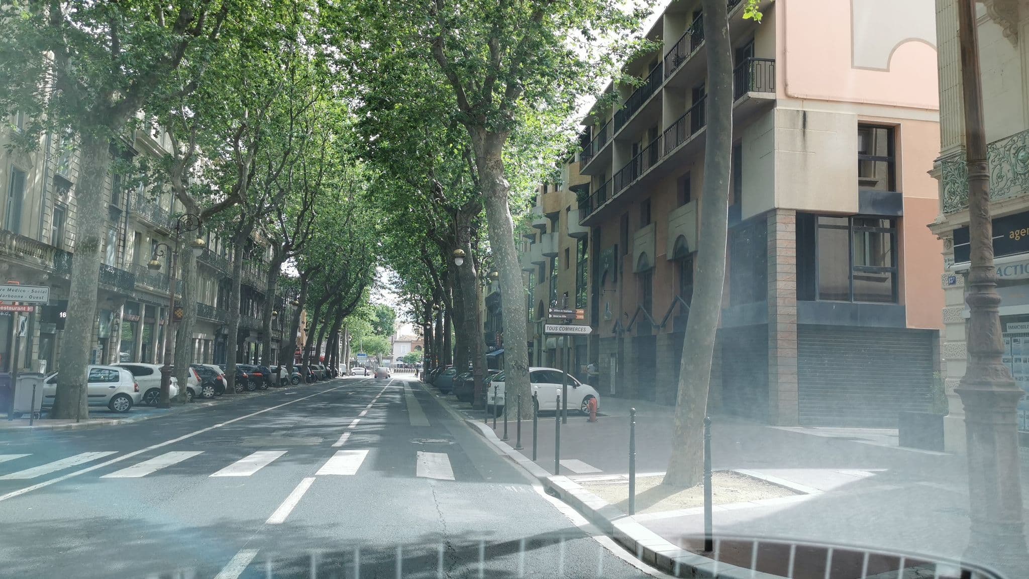 Street view near Hôtel du Languedoc, Narbonne — © percherie (CC BY-SA · Mapillary)