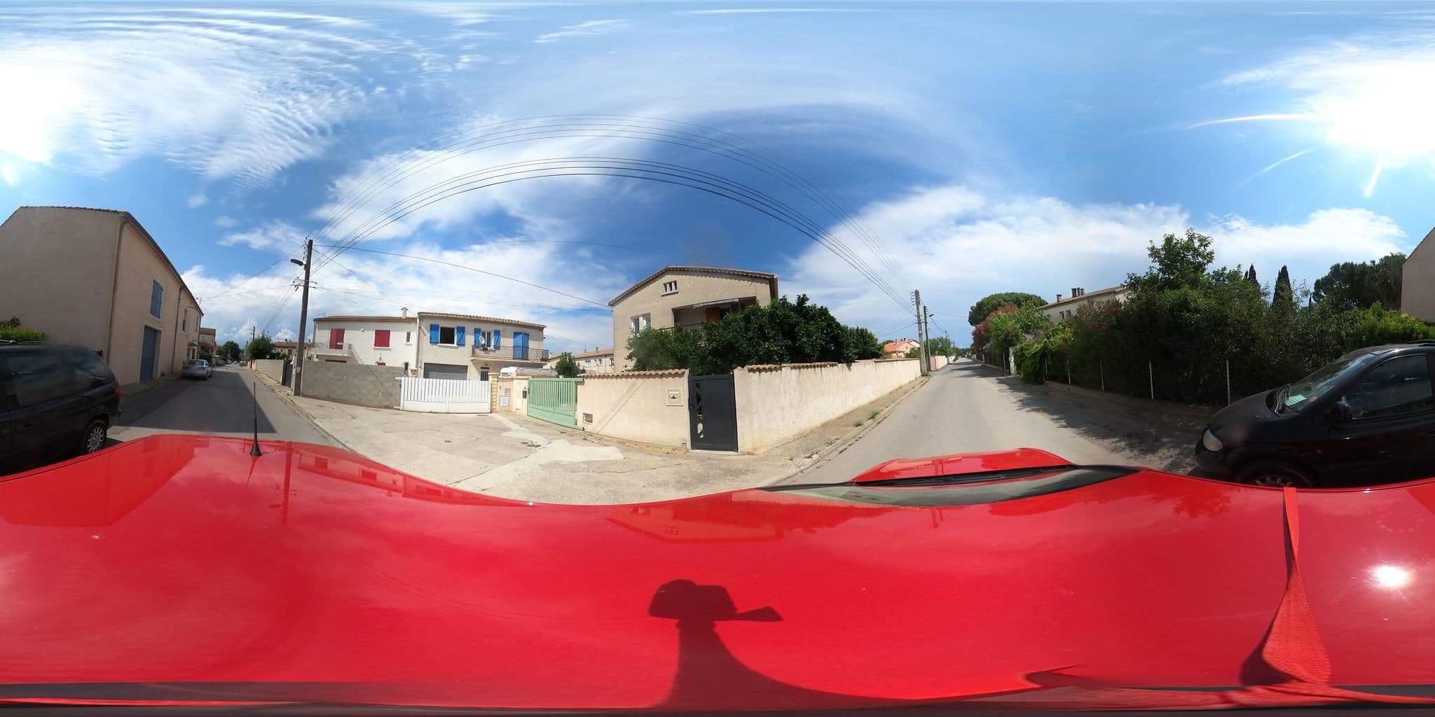 Street view near Chambre D'hôtes Cuxac, Coursan — © iterbg (CC BY-SA · Mapillary)