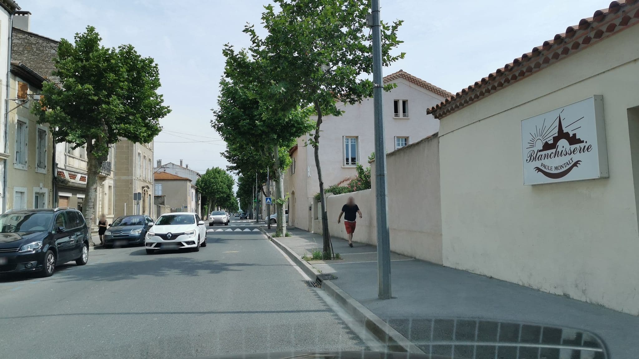 Street view near Villa Rosa, Moussan — © percherie (CC BY-SA · Mapillary)