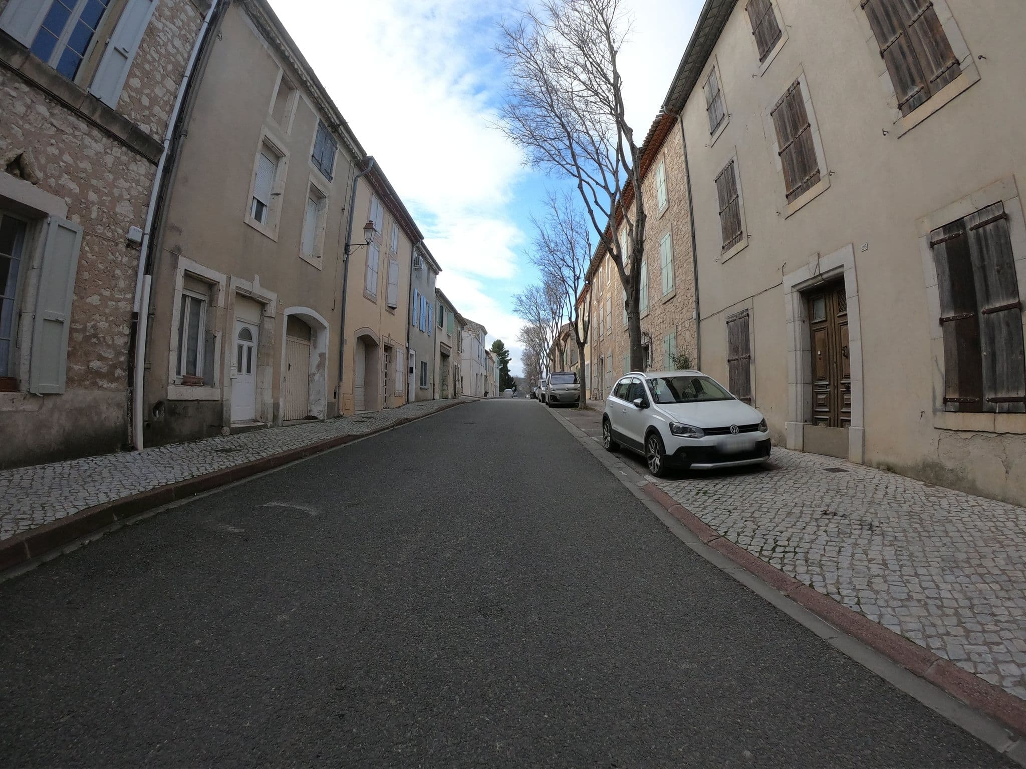 Street view near Chemin Neuf, Peyriac-de-Mer — © joostjakob (CC BY-SA · Mapillary)