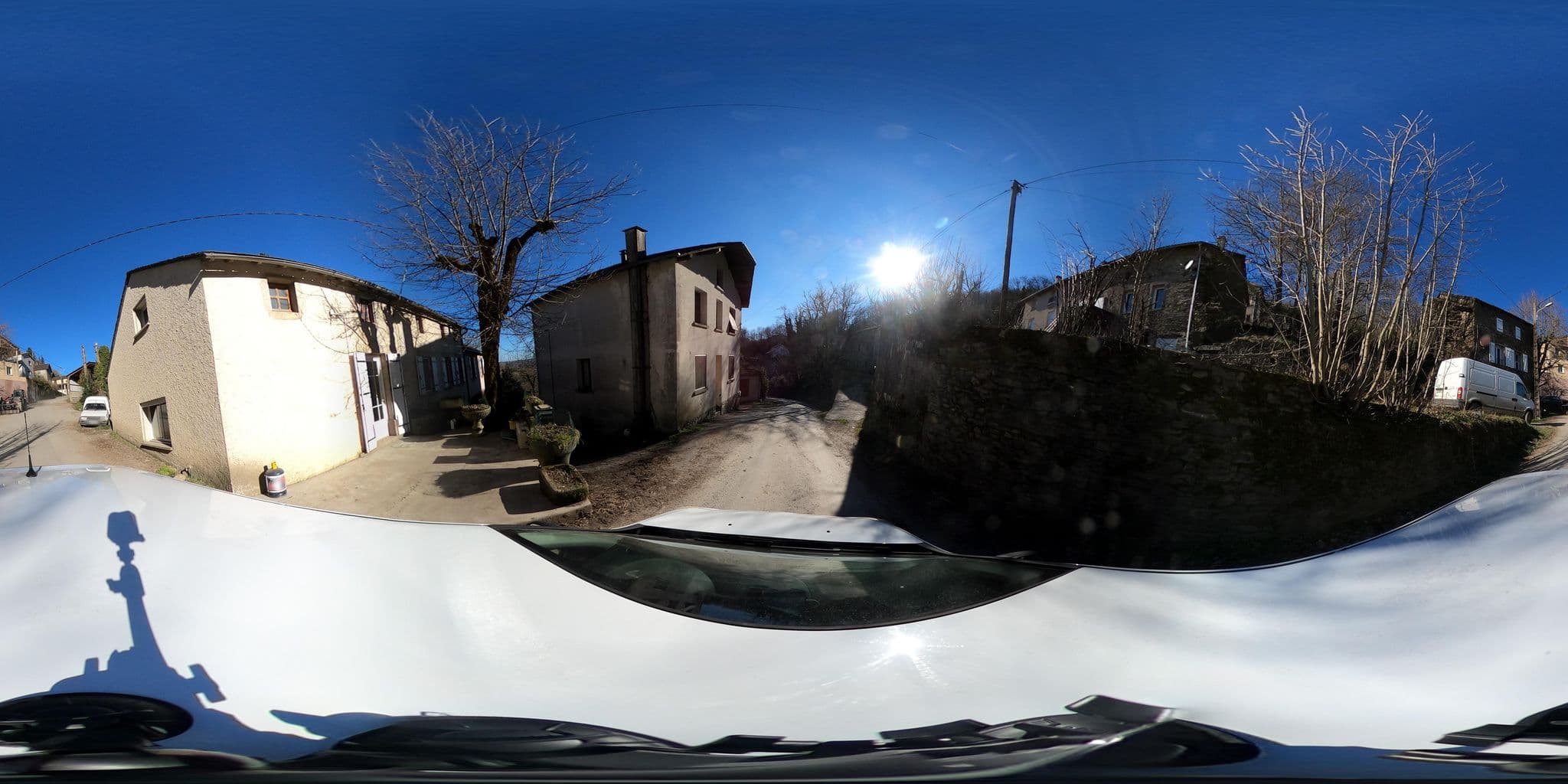 Street view near gîte Saint Michel 2 épis dans la Tarn, Lacaune — © jmalbert (CC BY-SA · Mapillary)
