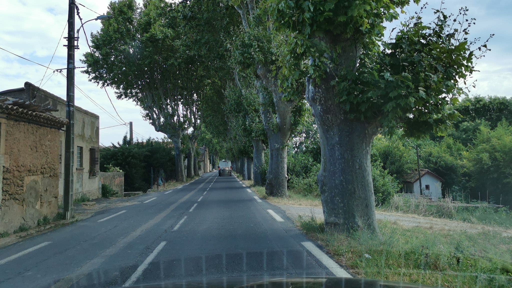 Street view near Domaine Fontaine Marcousse, Puisserguier — © percherie (CC BY-SA · Mapillary)