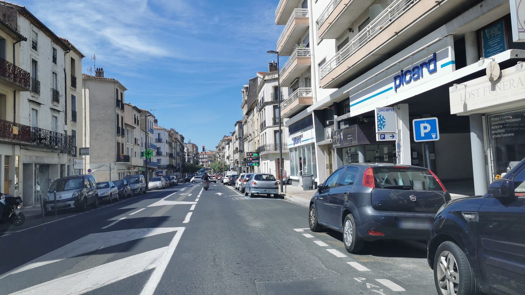 Street view near Appart Béziers Plage, Béziers — © percherie (CC BY-SA · Mapillary)