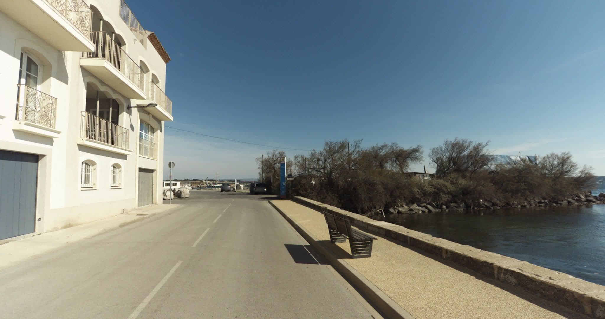 Street view near Port rive gauche Gabian, Marseillan — © sogefi (CC BY-SA · Mapillary)