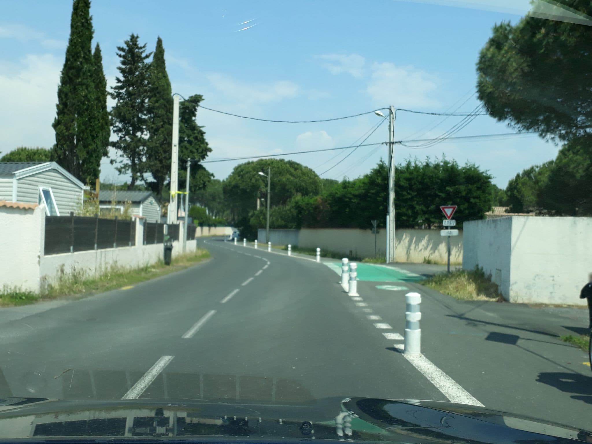 Street view near Camping Les Sablettes, Agde — © df45 (CC BY-SA · Mapillary)