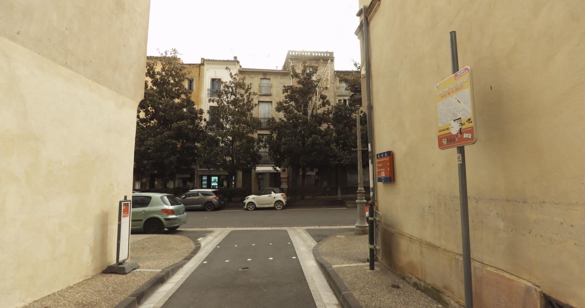 Street view near Mes à Moi in Pezenas, Pézenas — © sogefi (CC BY-SA · Mapillary)
