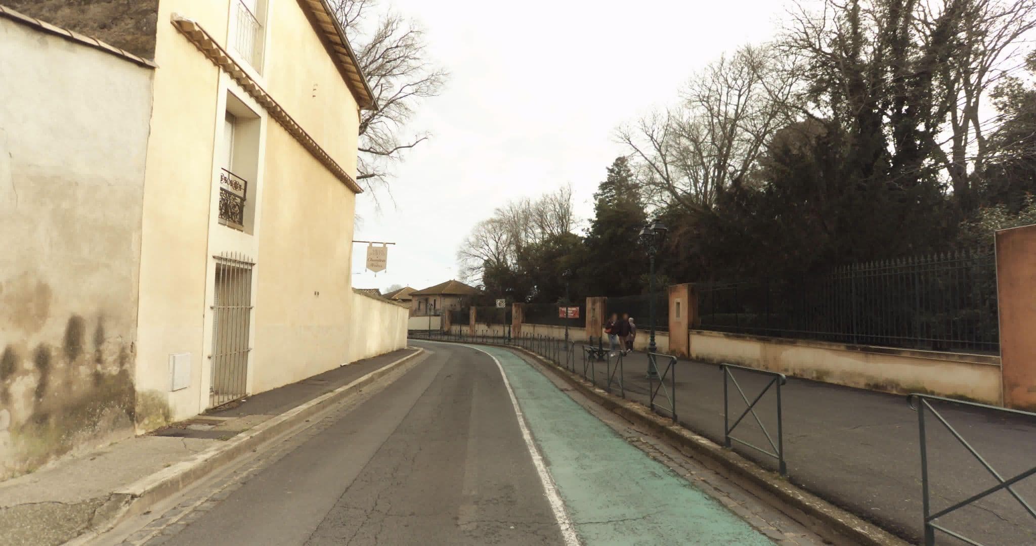 Street view near Villa Juliette, Pézenas — © sogefi (CC BY-SA · Mapillary)