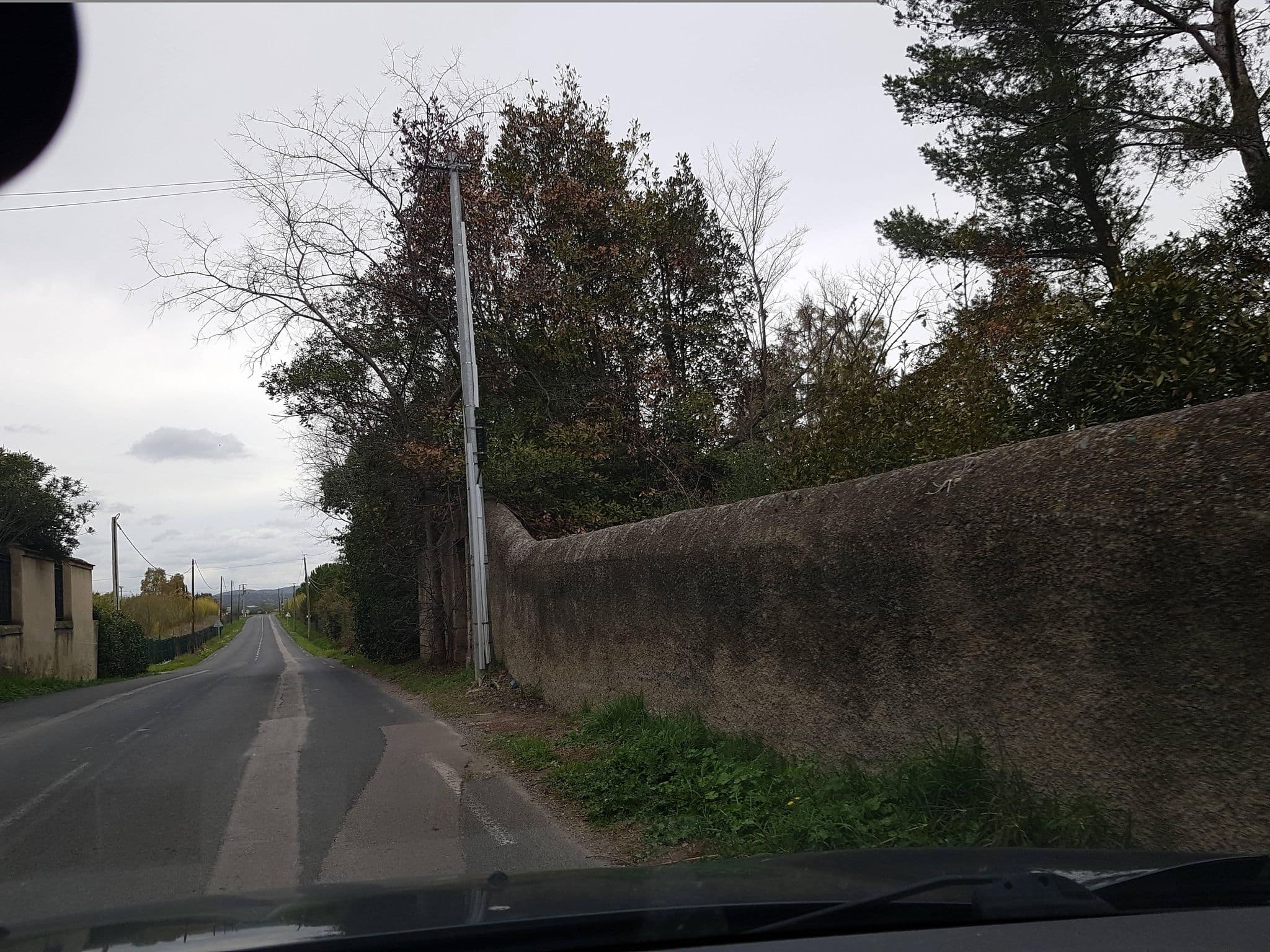 Street view near Commanderie Templière de Launac-Le-Vieux, Fabrègues — © pedro6thsens2002 (CC BY-SA · Mapillary)