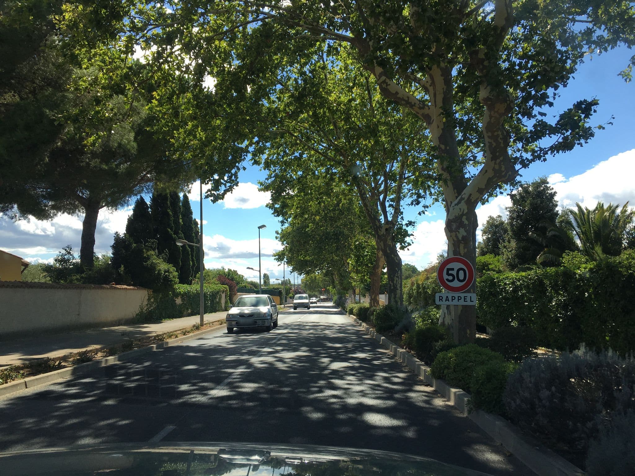 Street view near Villa les Olives, Florensac — © df45 (CC BY-SA · Mapillary)