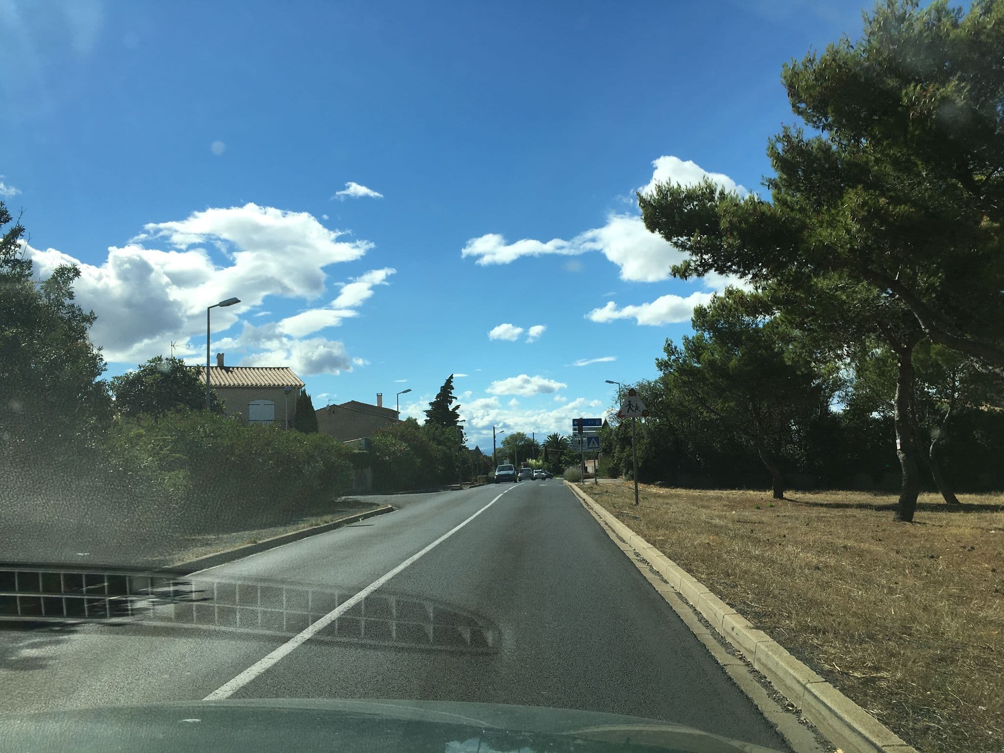 Street view near Villa d'Angélo, Saint-Thibéry — © df45 (CC BY-SA · Mapillary)