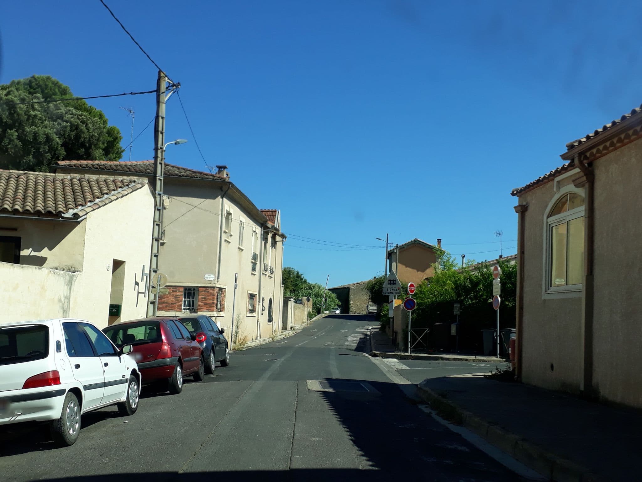 Street view near Couvent des Ursulines, Pézenas — © df45 (CC BY-SA · Mapillary)