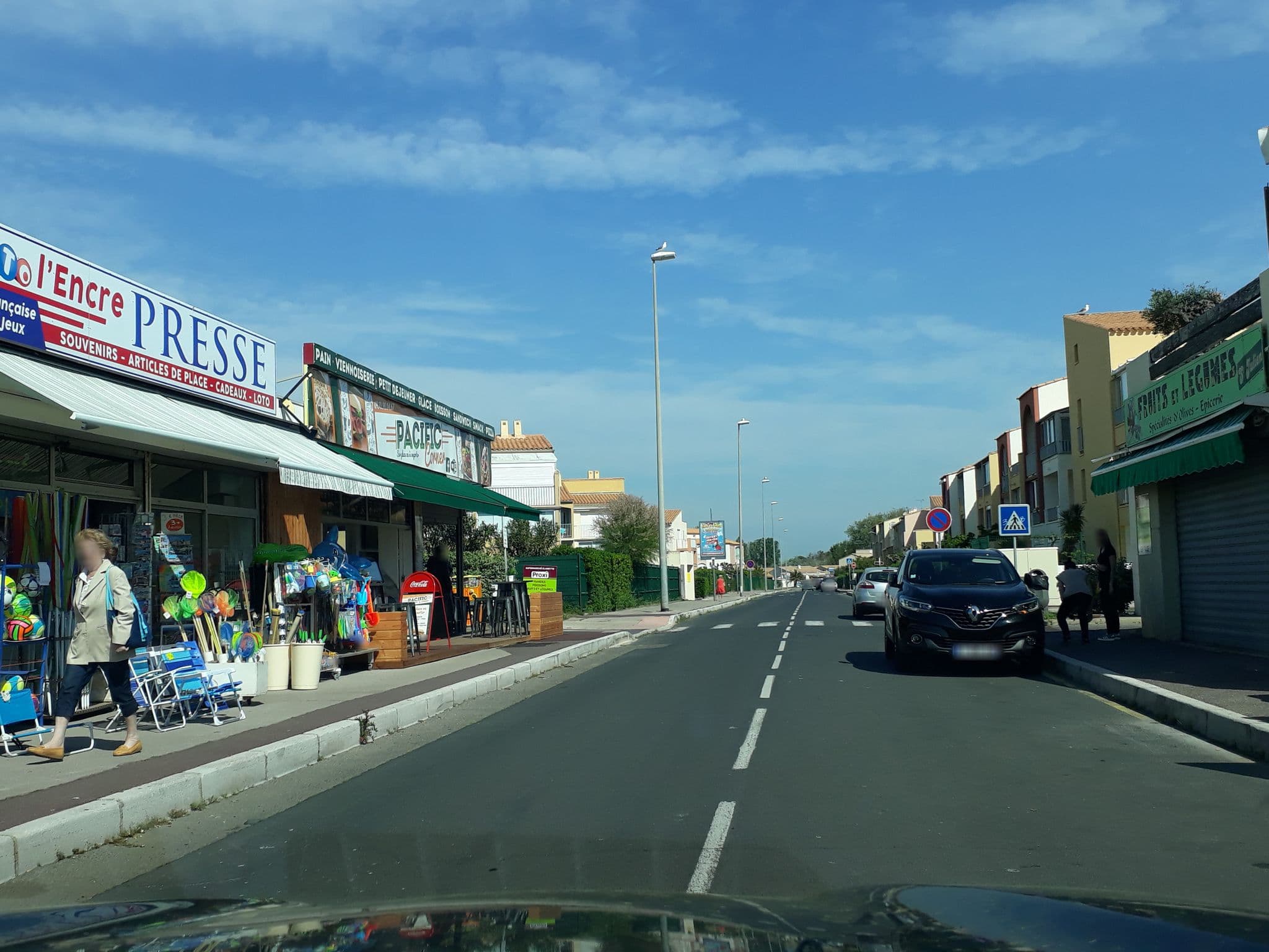 Street view near Résidence Aquaplage 45m2 front de mer plage Richelieu, Le Cap d'Agde — © df45 (CC BY-SA · Mapillary)