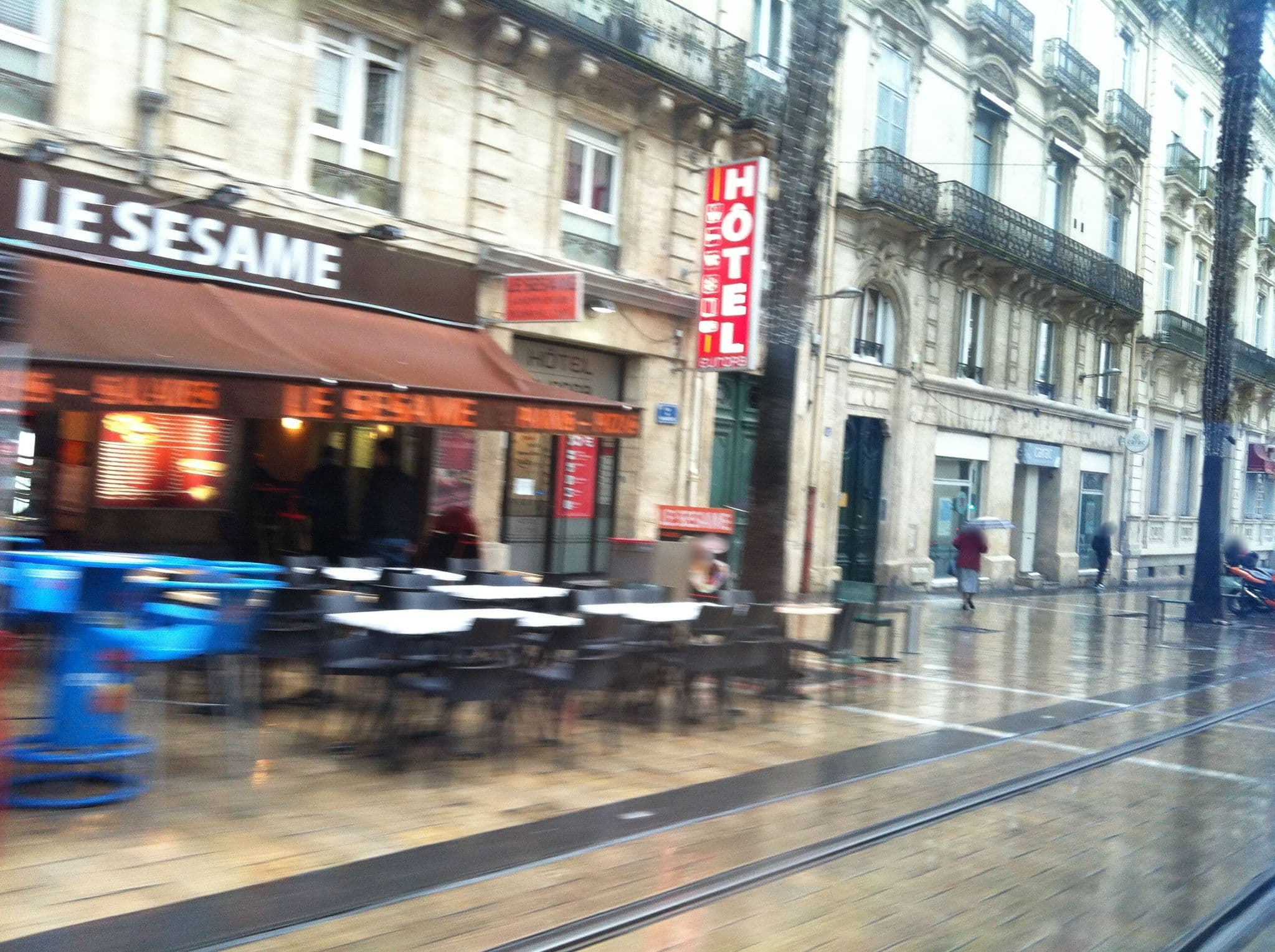 Street view near Hôtel Oceania, Montpellier — © miguel_andrade (CC BY-SA · Mapillary)