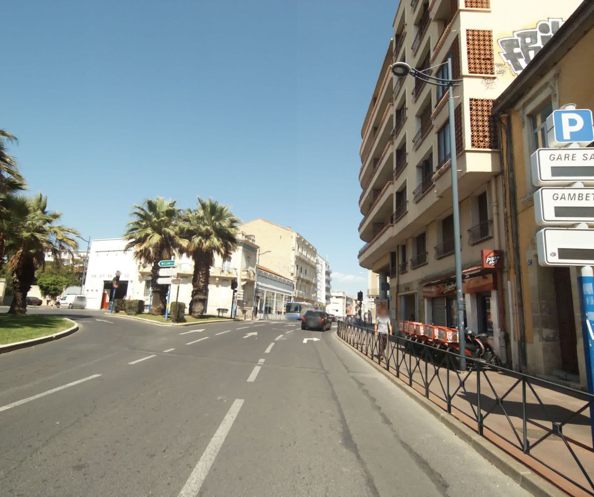 Street view near Le Berthelot, Montpellier — © sogefi (CC BY-SA · Mapillary)