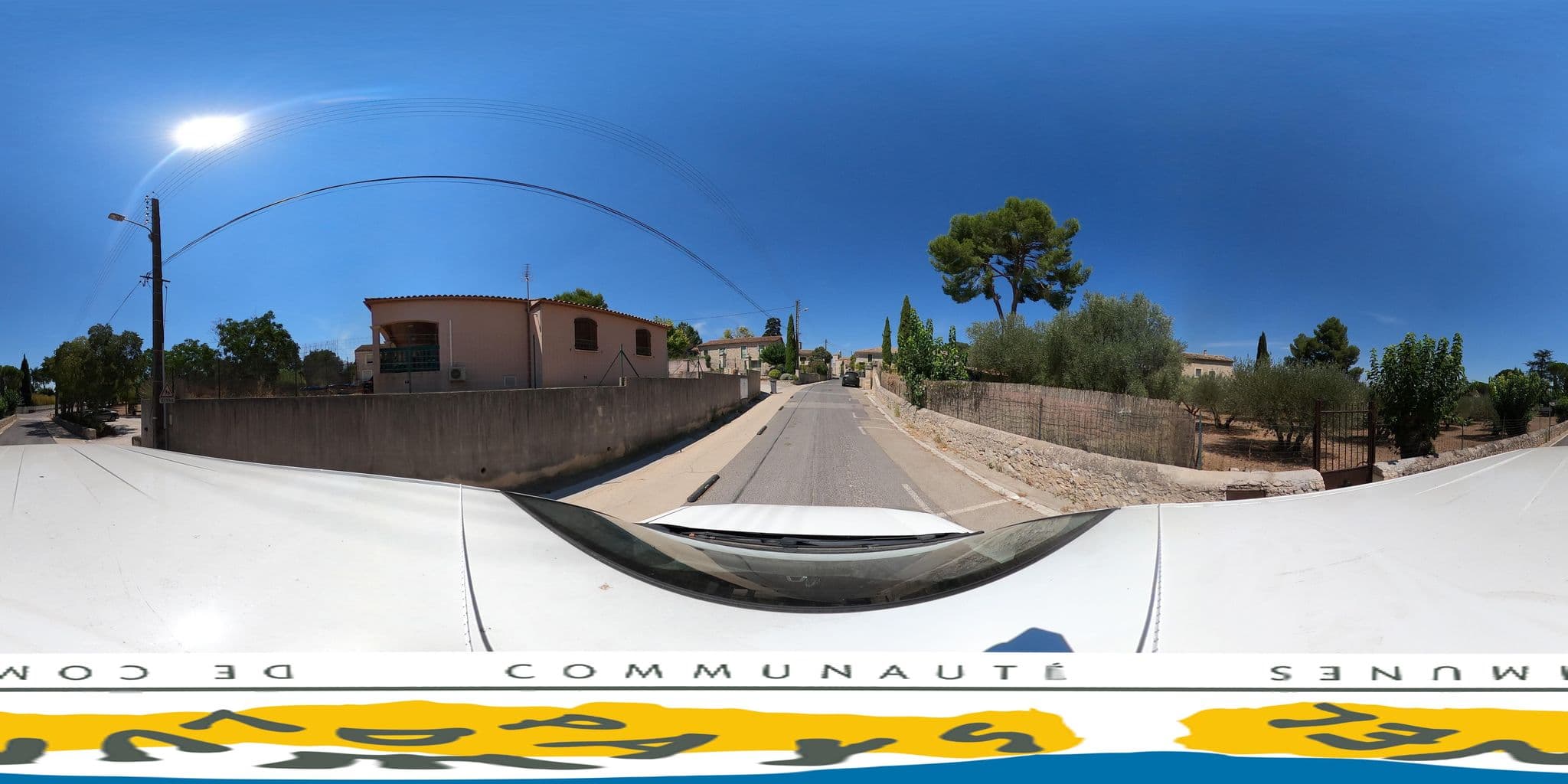 Street view near Les Gites du Mas Gibert, Boisseron — © data_wax (CC BY-SA · Mapillary)